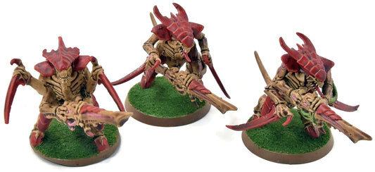 TYRANIDS 3 Warriors #2 Warhammer 40K WELL PAINTED