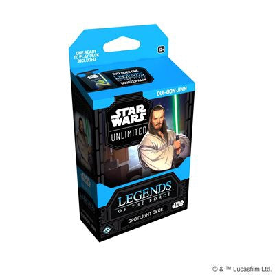 Star Wars: Unlimited - Legends of the Force - Spotlight Decks: Qui-Gon Jinn (EN)