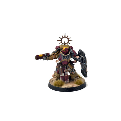 SPACE MARINES Primaris Lieutenant Indomitus #1 WELL PAINTED Warhammer 40K