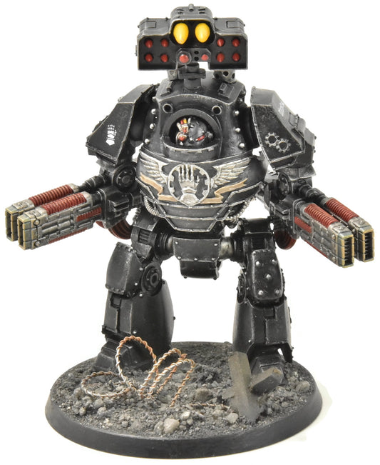 SPACE MARINES Contemptor Dreadnought #1 WELL PAINTED 40K iron hands