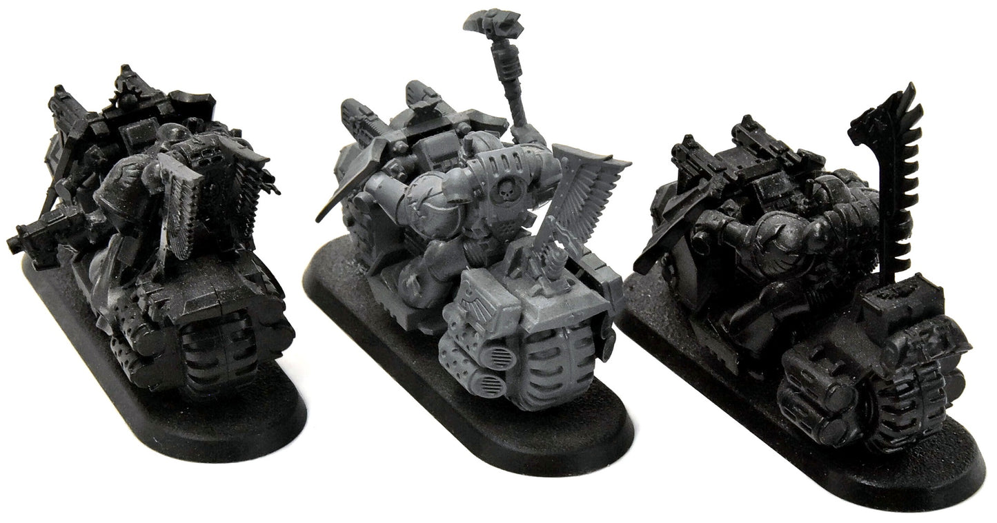 DARK ANGELS 3 Ravenwing Bike #2 Warhammer 40K