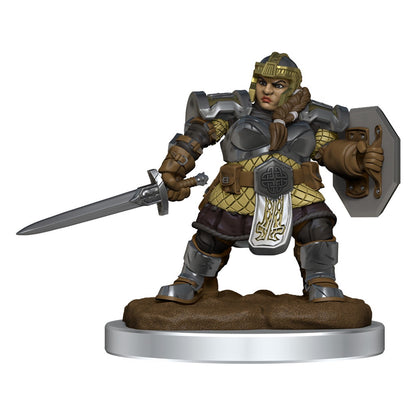 D&D Unpainted Minis Wv16 Dwarf Fighter Female
