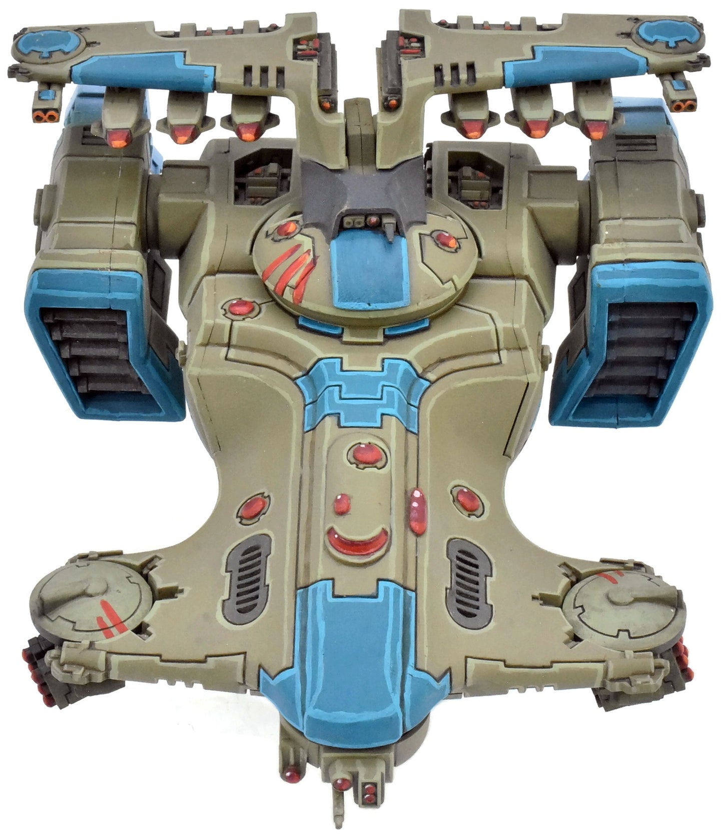 TAU EMPIRE Sky Ray Missile Defence Gunship #1 PRO PAINTED Warhammer 40K