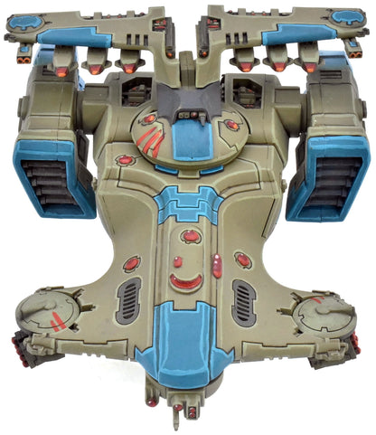 TAU EMPIRE Sky Ray Missile Defence Gunship #1 PRO PAINTED Warhammer 40K