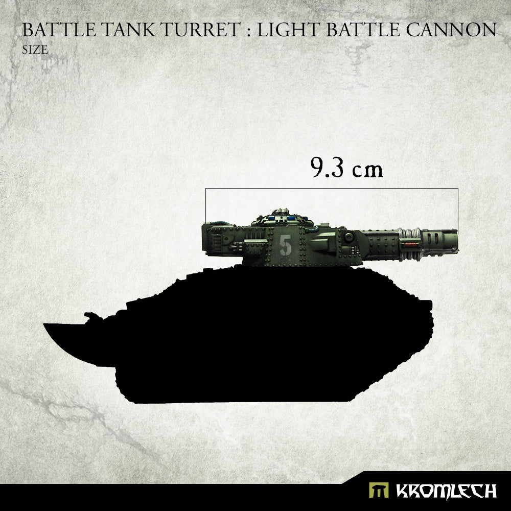 Battle Tank Turret - Light Battle Cannon