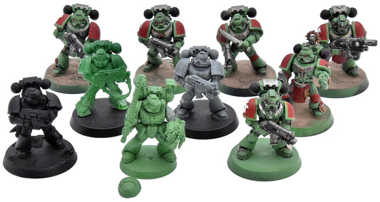 SPACE MARINES 10 Tactical Marines #1 Warhammer 40K 0786