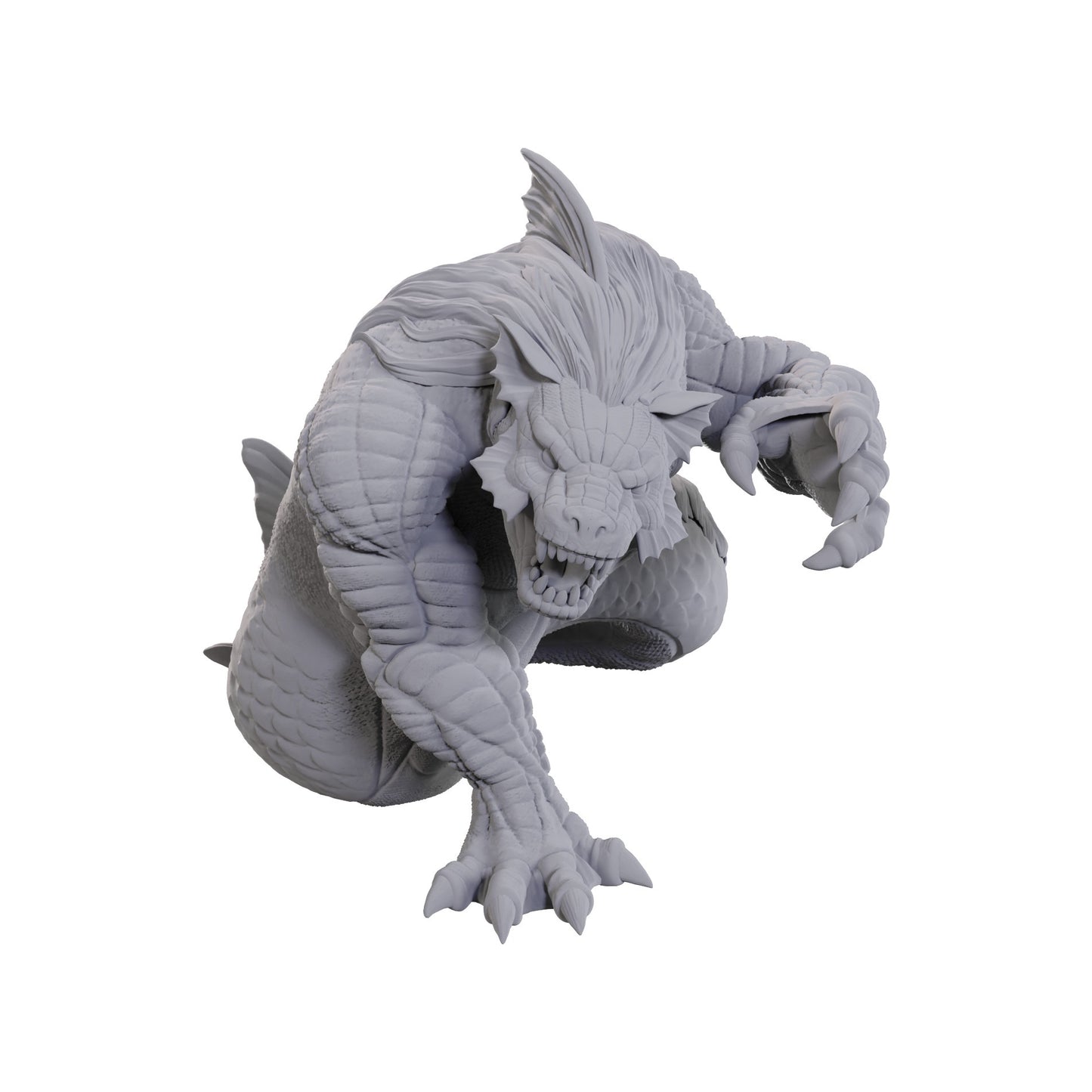 Figurines non peintes D&amp;D Wv23 Lion de mer