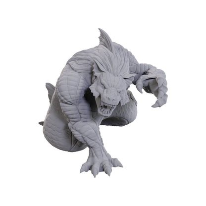 Figurines non peintes D&amp;D Wv23 Lion de mer
