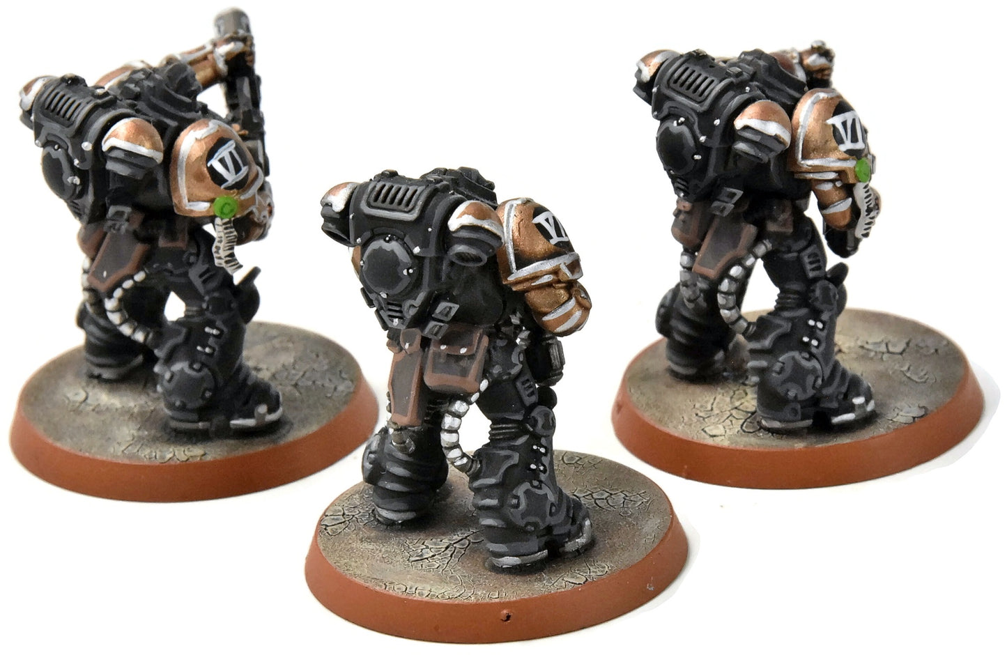 SPACE MARINES 3 Eradicators #1 PRO PAINTED Warhammer 40K