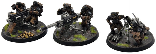 ASTRA MILITARUM 3 Heavy weapon Squad #1 PRO PAINTED Warhammer 40K