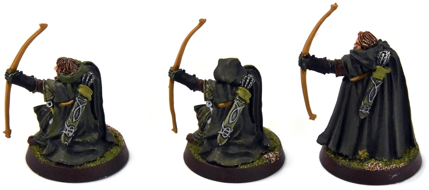 MIDDLE-EARTH 3 Gondor Rangers #1 METAL WELL PAINTED LOTR