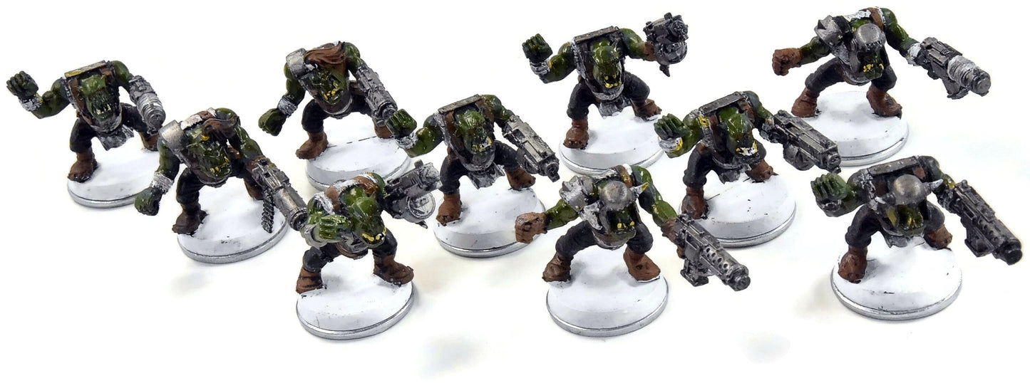 ORKS 10 Ork Boyz #19 Warhammer 40K