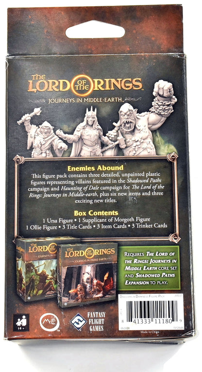 JOURNEYS IN MIDDLE-EARTH Dwellers in Darkness Figure Pack LOTR