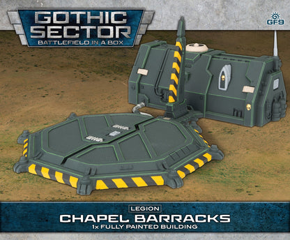 Battlefield In A Box - Gothic Sector Legion Chapel Barracks