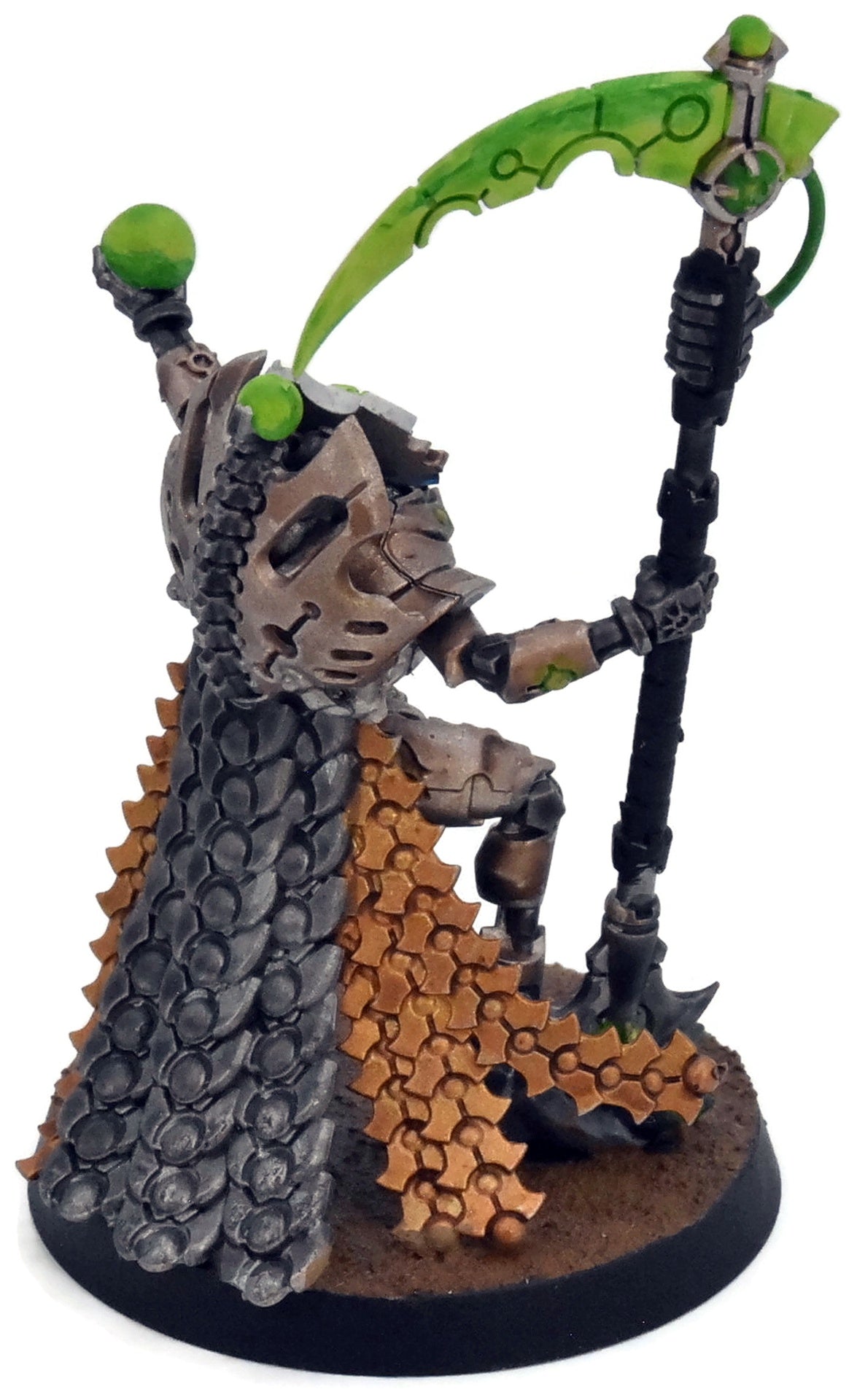 NECRONS Overlord With Resurection Orb #1 WELL PAINTED Warhammer 40K