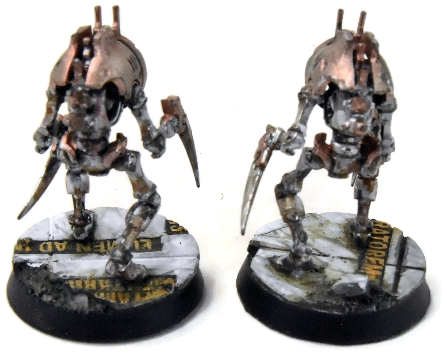 NECRONS 2 Cryptothralls #1 WELL PAINTED Warhammer 40K