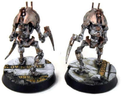 NECRONS 2 Cryptothralls #1 WELL PAINTED Warhammer 40K