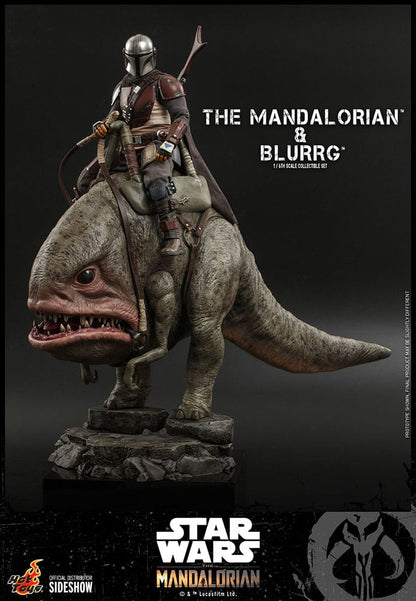 Mandalorian™ & Blurrg™ Sixth Scale Figure Set by Hot Toys Television Masterpiece Series - Star Wars: The Mandalorian™