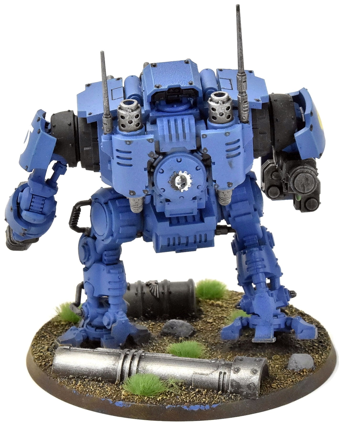 SPACE MARINES Combinaison de combat tactique Invictor n° 1, peinte par un professionnel, Ultramarines 40K