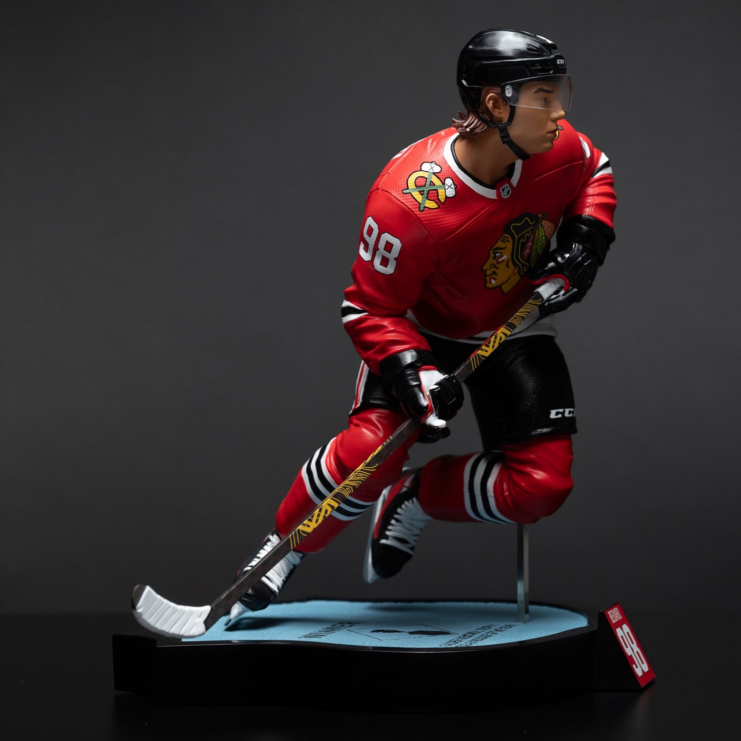 NHL 1 -6th Resin Statue - Connor Bedard (Chicago Blackhawks)