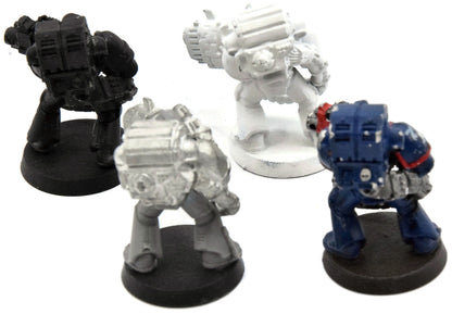 SPACE MARINES 4 Special weapons marines bolter & plasma #1 METAL Warhammer 40K