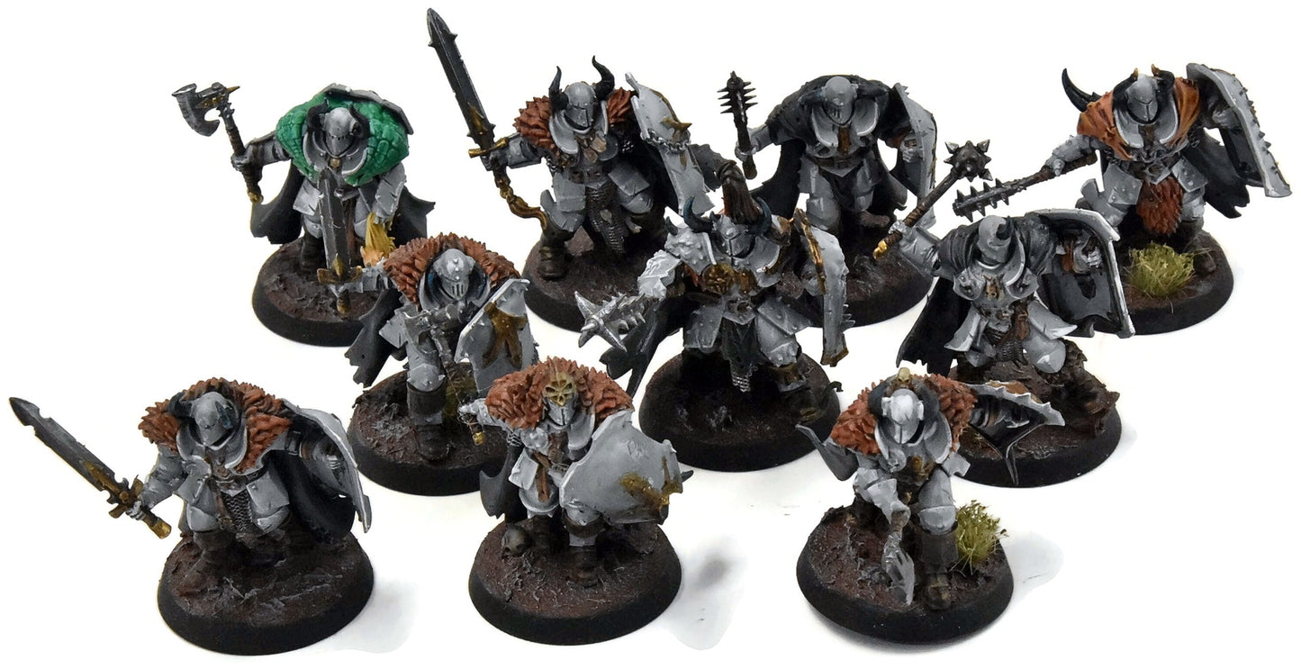 SLAVES TO DARKNESS 10 Chaos Warriors #22 Warhammer Sigmar