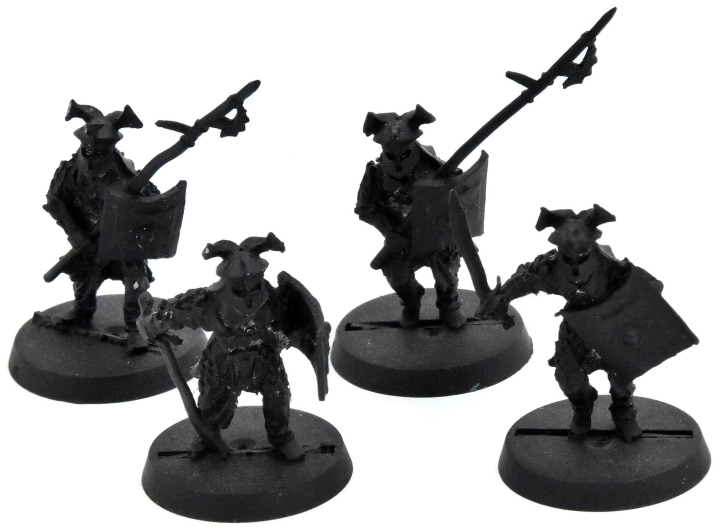 MIDDLE-EARTH 4 Easterling Warriors #3 METAL LOTR Easterlings