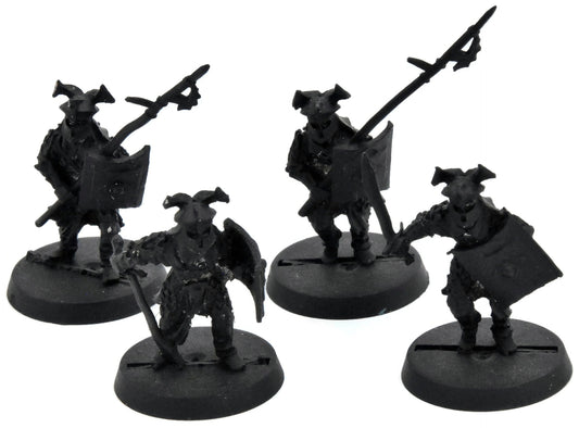MIDDLE-EARTH 4 Easterling Warriors #3 METAL LOTR Easterlings
