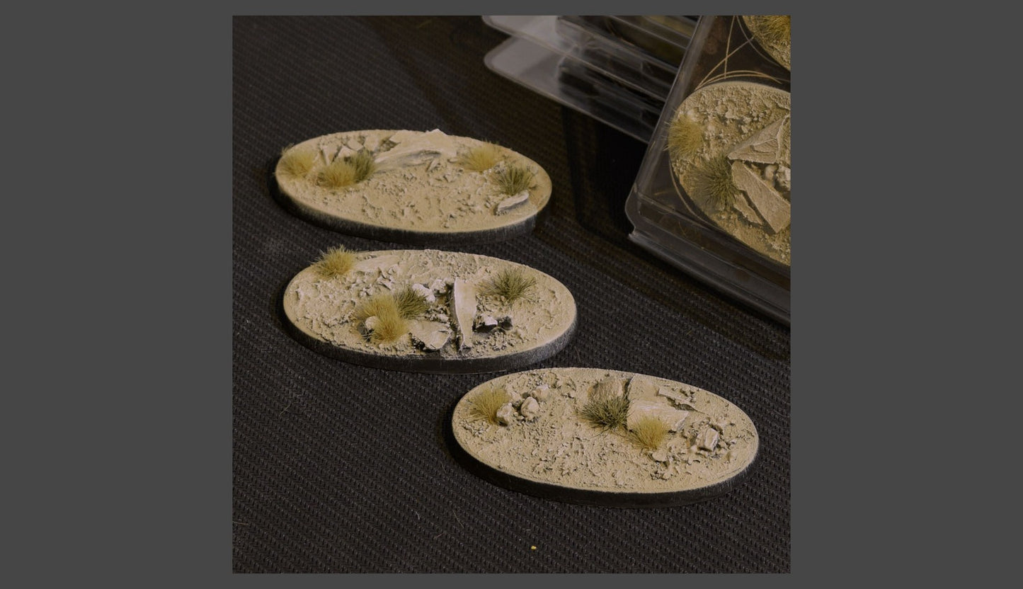 Arid Steppe Bases Oval 75mm (3)