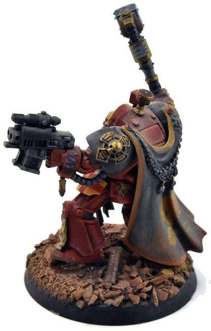 BLOOD ANGELS Captain in Terminator Armour #1 WELL PAINTED Warhammer 40K