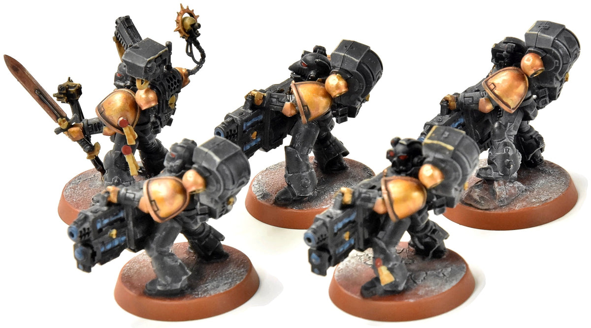 SPACE MARINES 5 Devastators #1 PRO PAINTED 40K Devastator squad