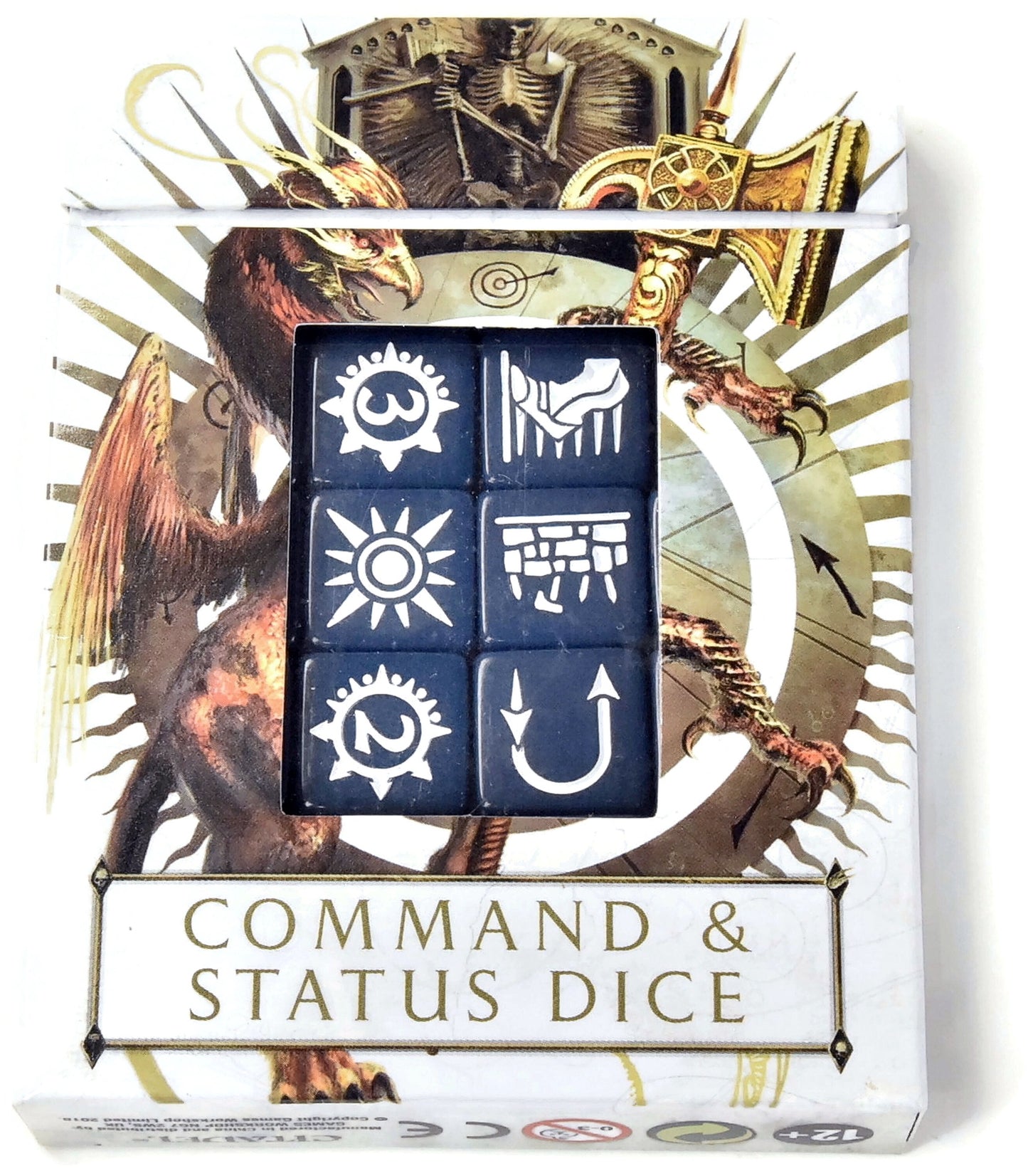 Warhammer Command And Status Dice #1 OOP SIGMAR