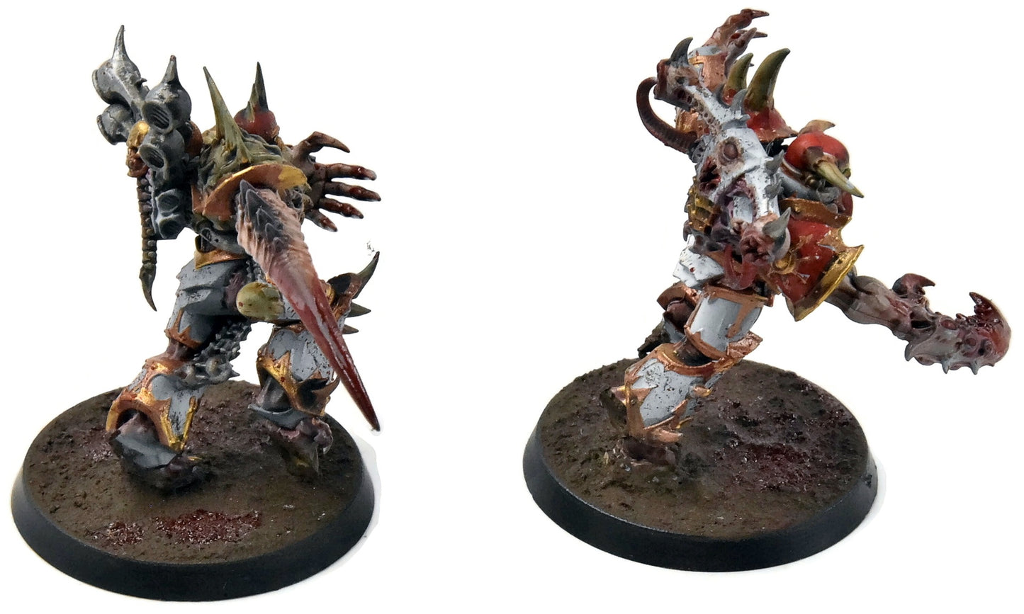 CHAOS SPACE MARINES 2 Greater Possessed #2 WELL PAINTED Warhammer 40K