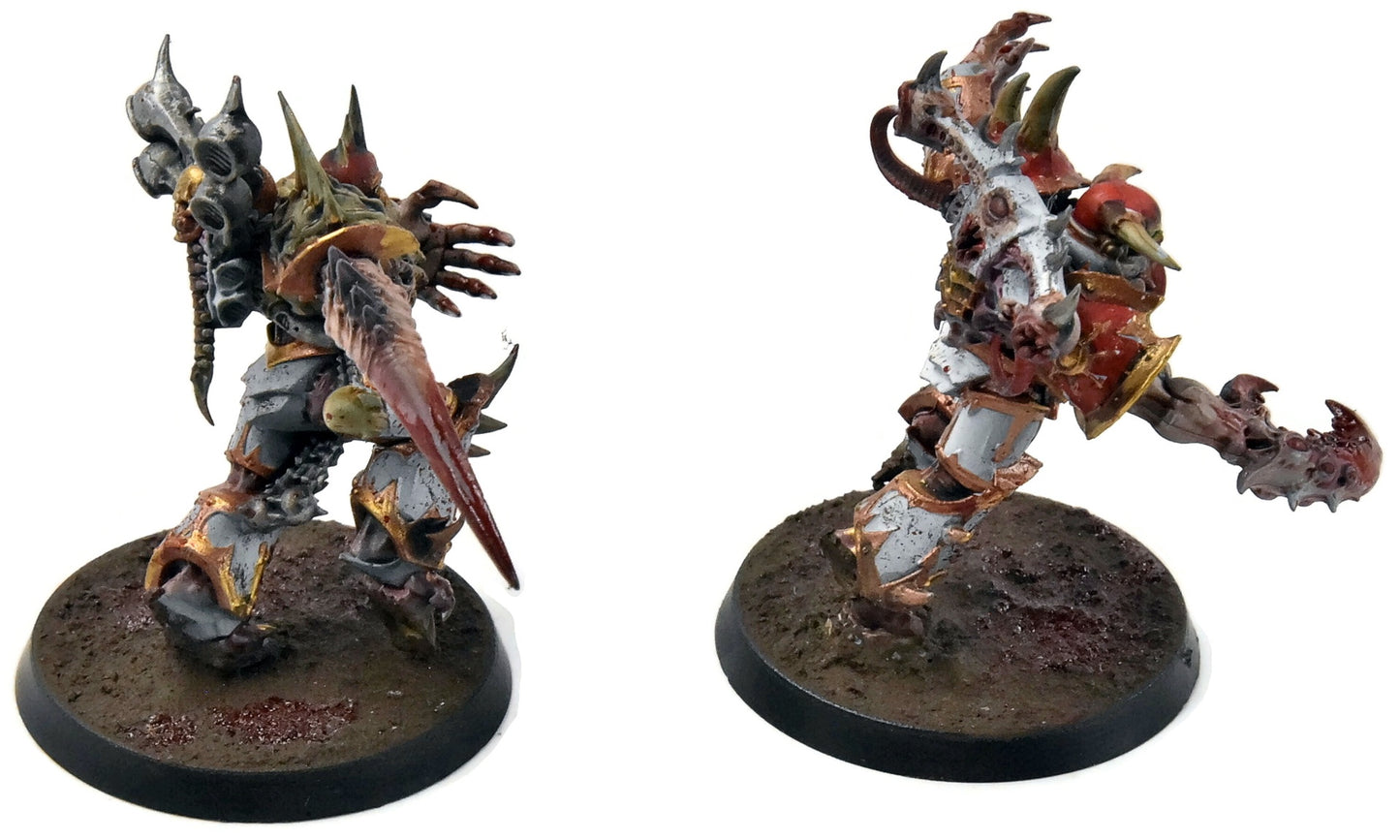 CHAOS SPACE MARINES 2 Greater Possessed #2 WELL PAINTED Warhammer 40K