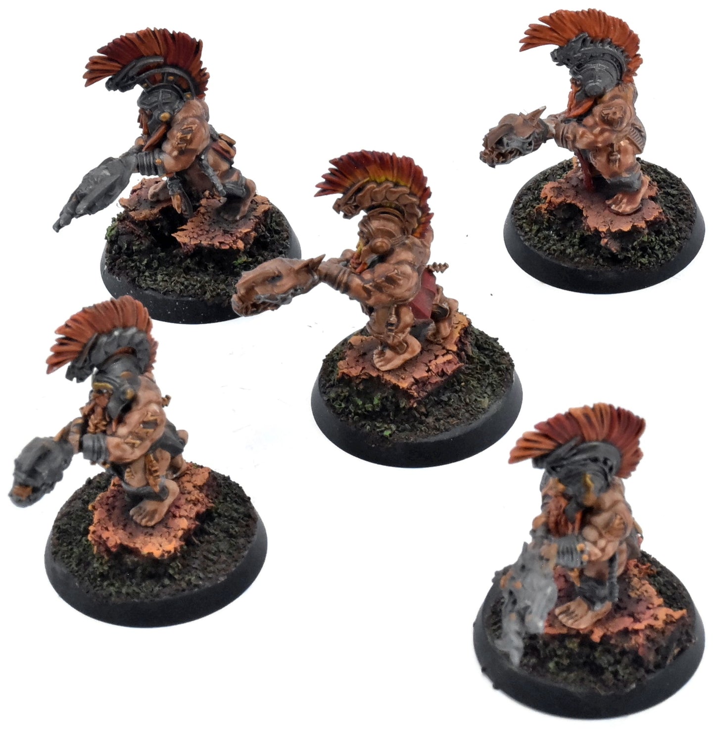 FYRESLAYERS 5 Auric Hearthguard #3 WELL PAINTED Warhammer Sigmar