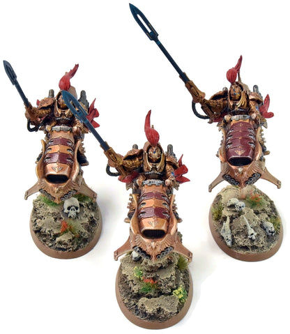 ADEPTUS CUSTODES 3 Dawneagles Jetbikes #1 PRO PAINTED Warhammer 40K