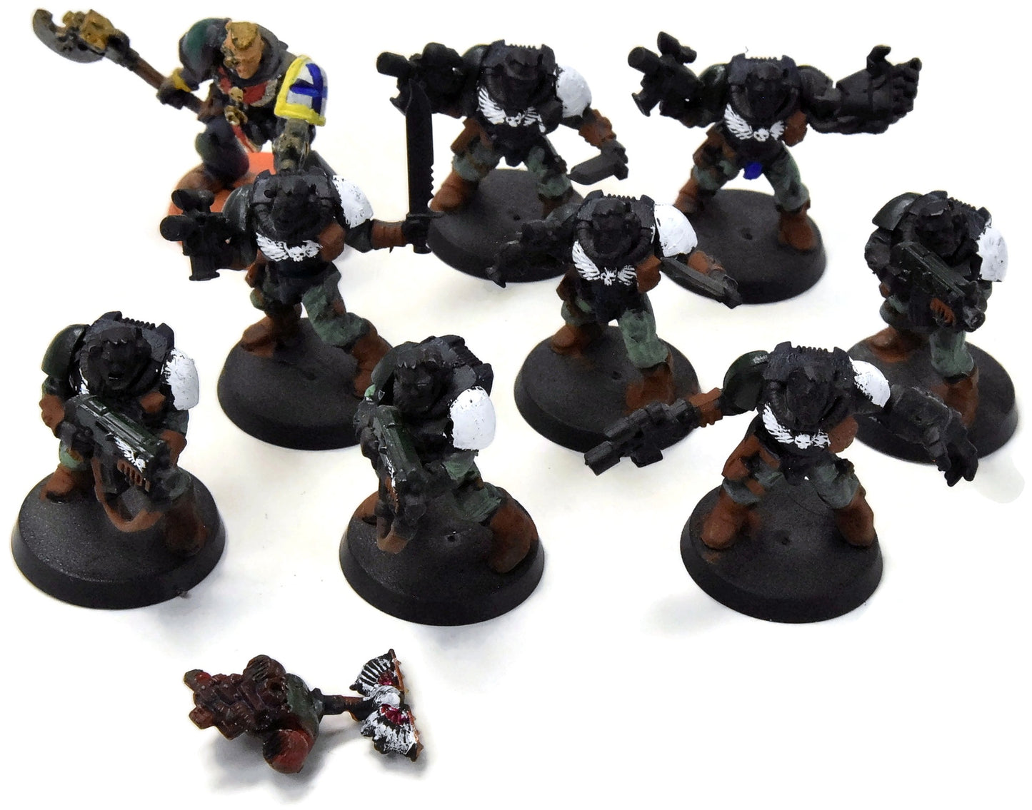 SPACE MARINES 10 Tactical Squad #11 Warhammer 40K Scouts