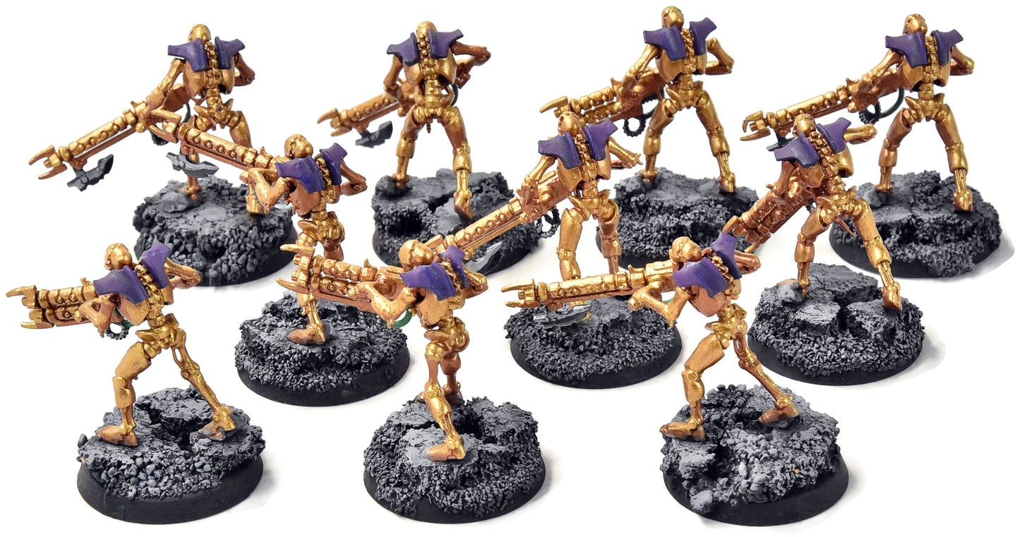NECRONS 10 Warriors #2 Warhammer 40K 9876