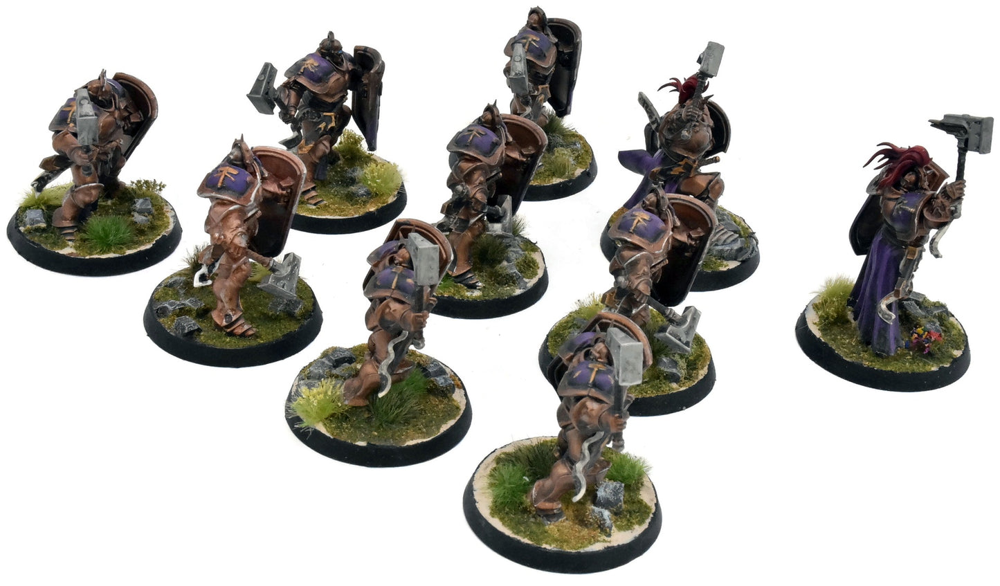 STORMCAST ETERNALS 10 Liberators #1 WELL PAINTED Warhammer Sigmar Old Sculpt
