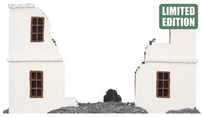 Battlefield In A Box - Ruins Buildings (white/grey - Limited Edition)