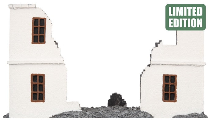 Battlefield In A Box - Ruins Buildings (white/grey - Limited Edition)