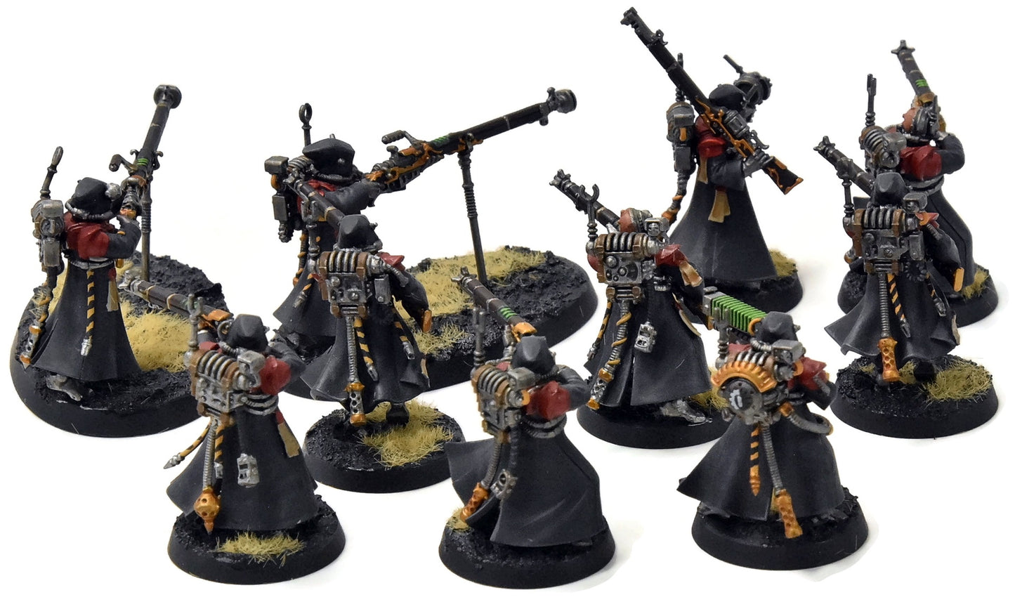 ADEPTUS MECHANICUS 10 Skitarii Rangers #3 WELL PAINTED Warhammer 40K