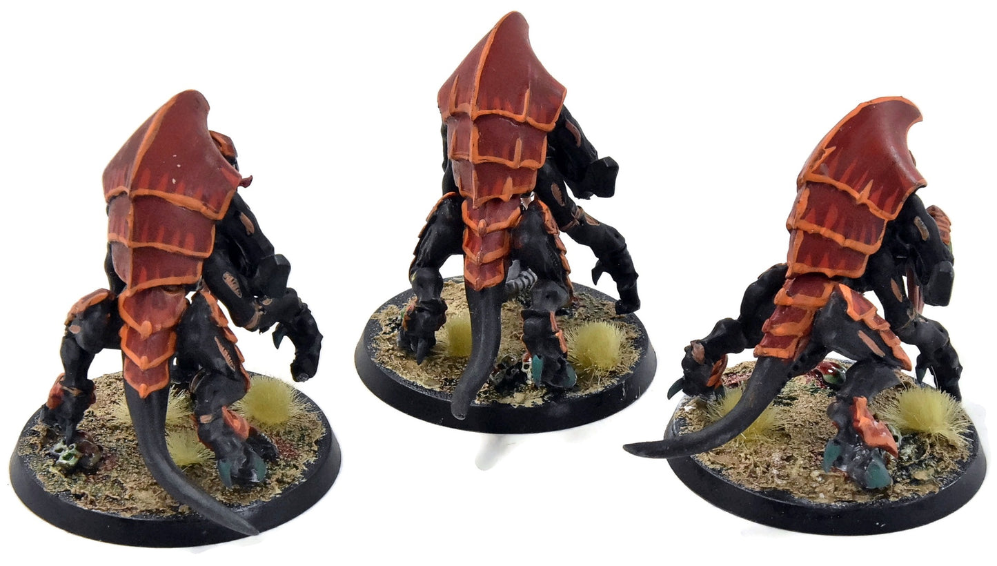 TYRANIDS 3 Hive Guards #1 WELL PAINTED Warhammer 40K