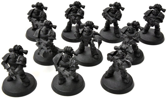 HORUS HERESY 10 Night Lords Tactical Marines #1 Forge World Upgrades 30K