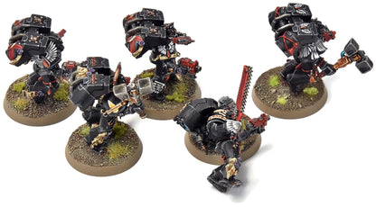 BLOOD ANGELS 5 Death Company With Jump Pack #15 PRO PAINTED Warhammer 40K