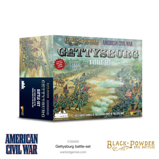 Black Powder American Civil War Gettysburg battle-set (Epic Battles)