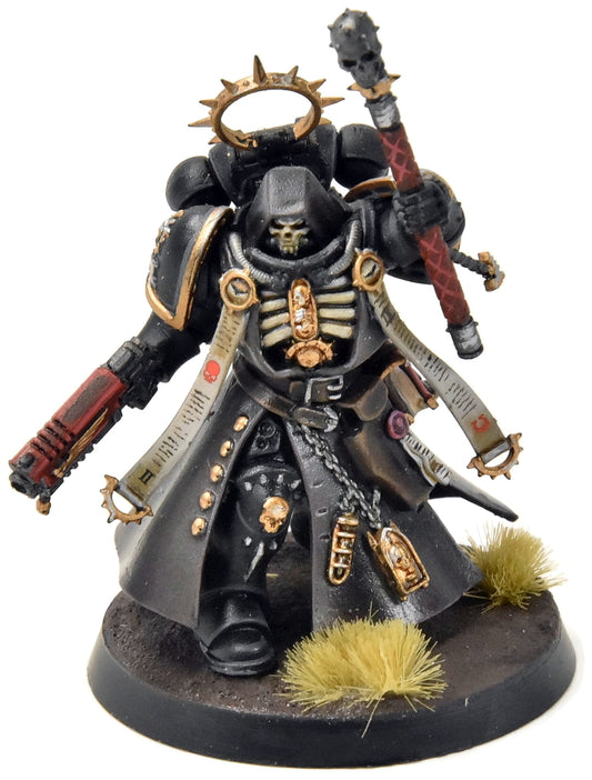 SPACE MARINES Primaris Chaplain #1 PRO PAINTED Warhammer 40K