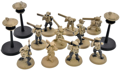 TAU EMPIRE 10 Fire Warriors Strike Team #1 Warhammer 40K