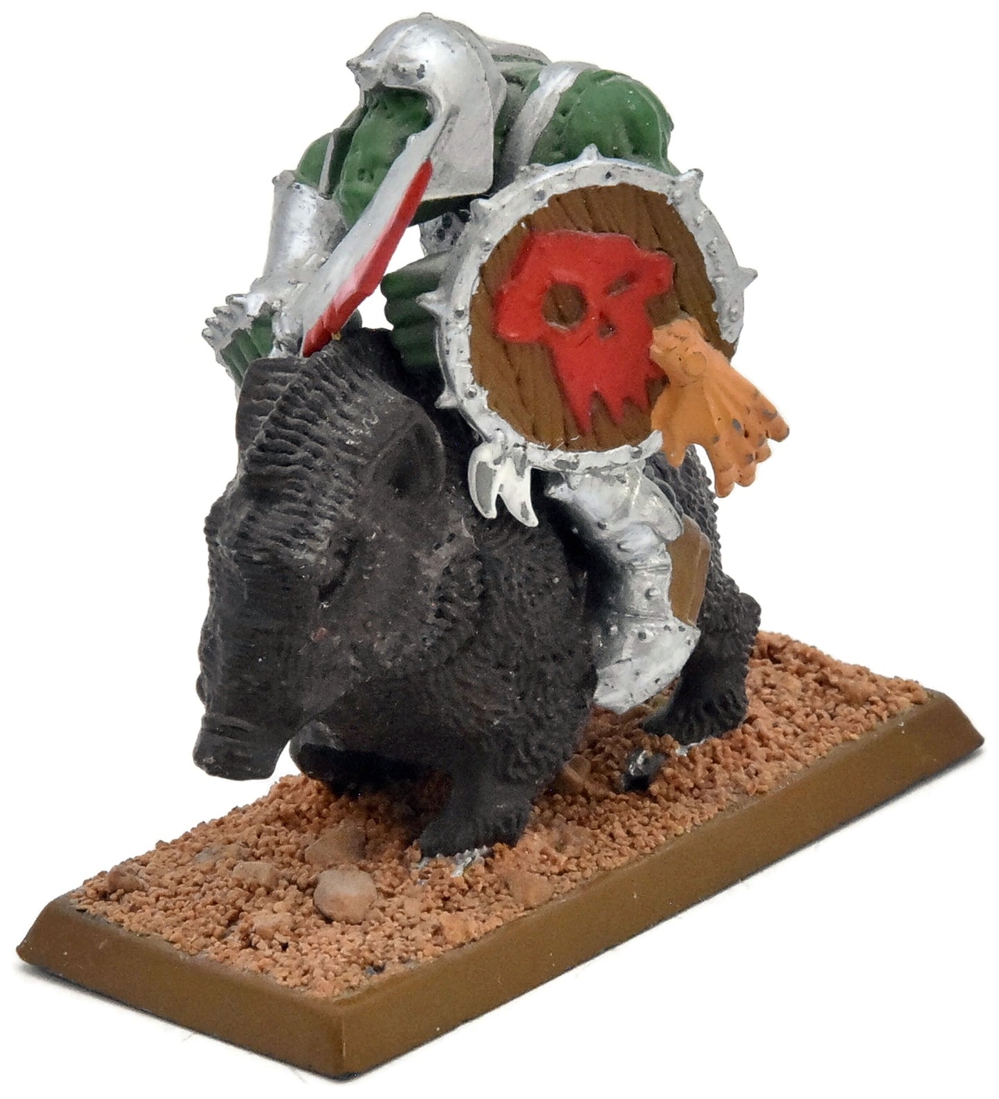 ORCS AND GOBLINS Warboss Mounted #1 Fantasy