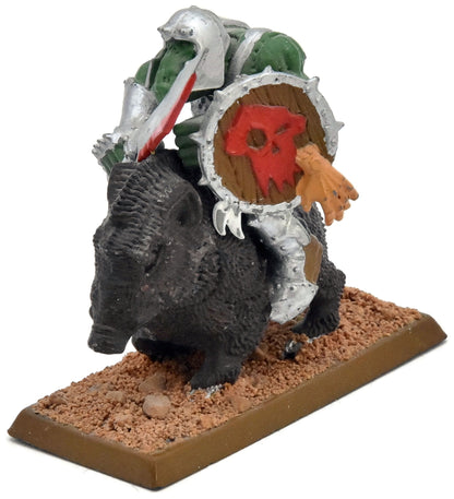 ORCS AND GOBLINS Warboss Mounted #1 Fantasy